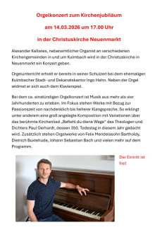 Orgelkonzert